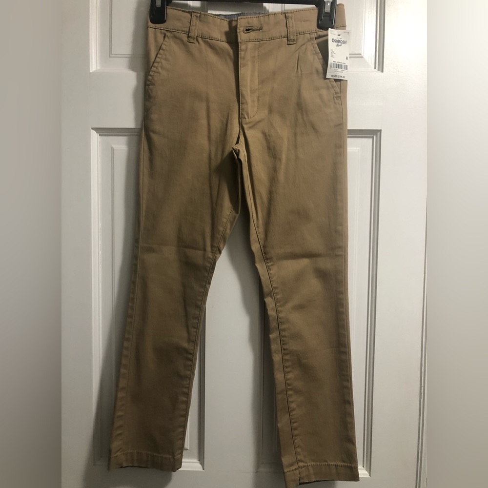Boys size 8 Oshkosh Khaki pants
